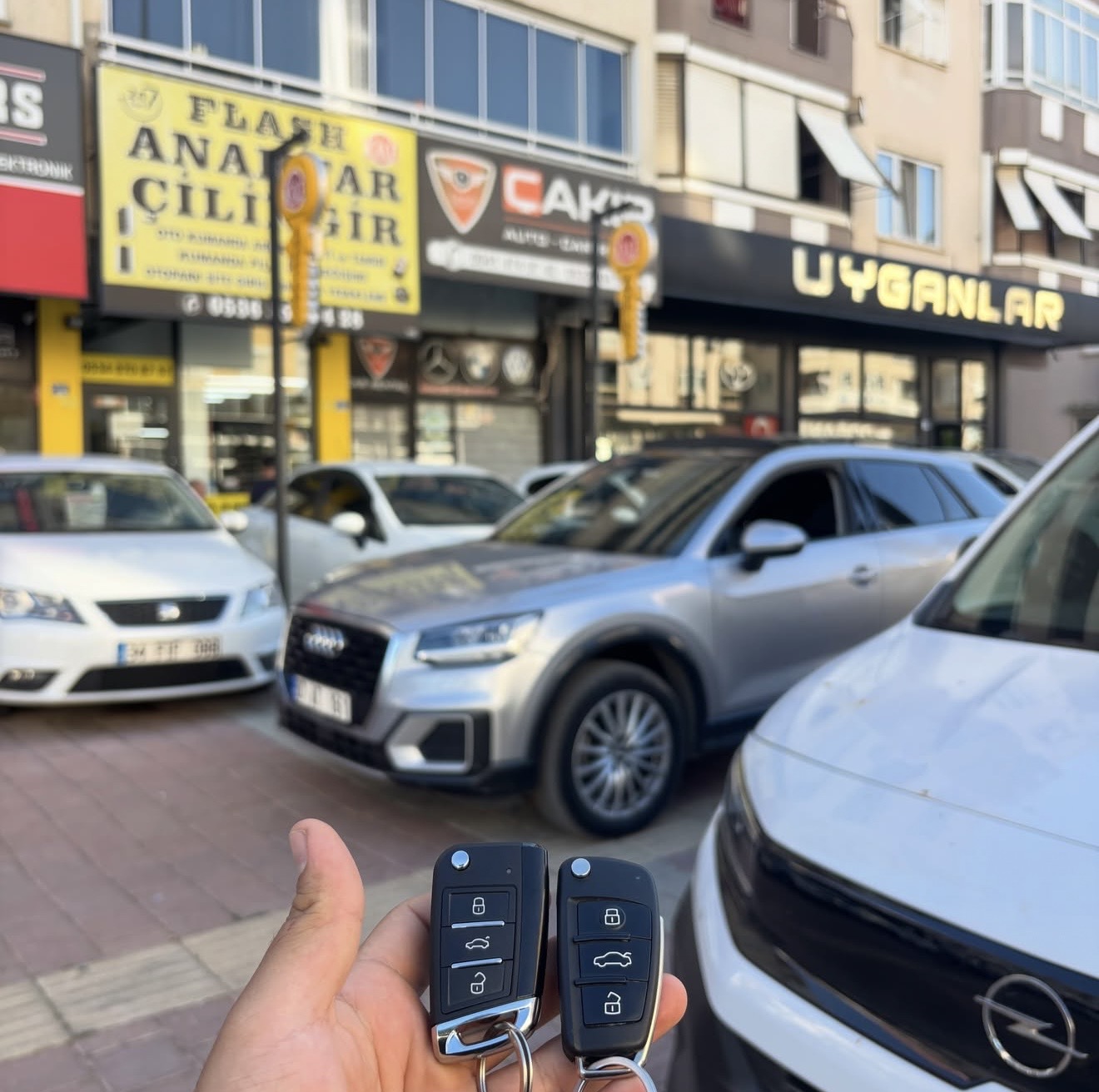 Oto anahtar çalışması